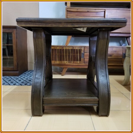 Ashley-T046 : Kệ Góc, Đôn Trang Trí - 2 Tầng